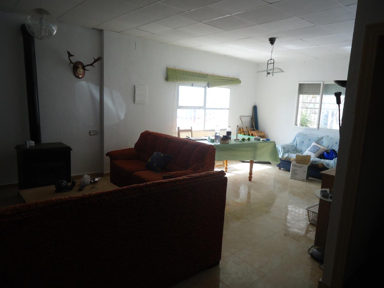 Casa con parcela en La pedania de Los Baños de Mula