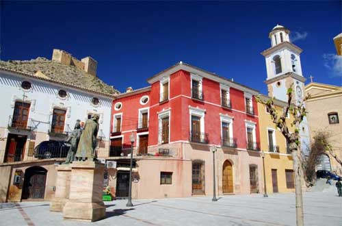 Plaza del ayuntamiento de Mula