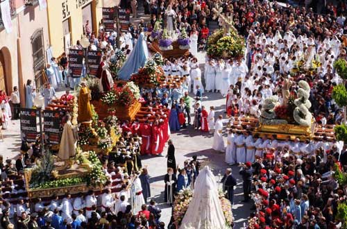 Semana santa mula